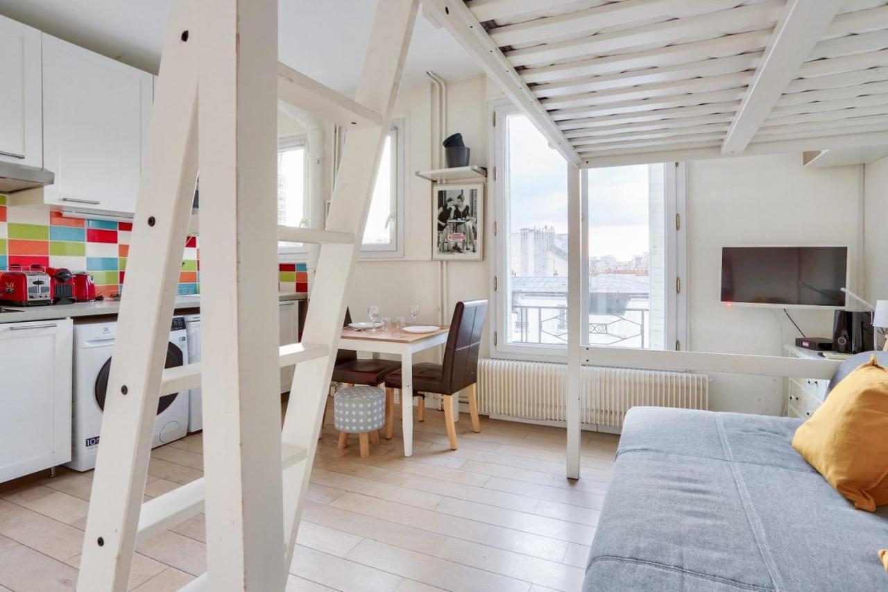Studio - Appartement Quartier Tour Eiffel 3 Free Netflix Paris Exteriör bild