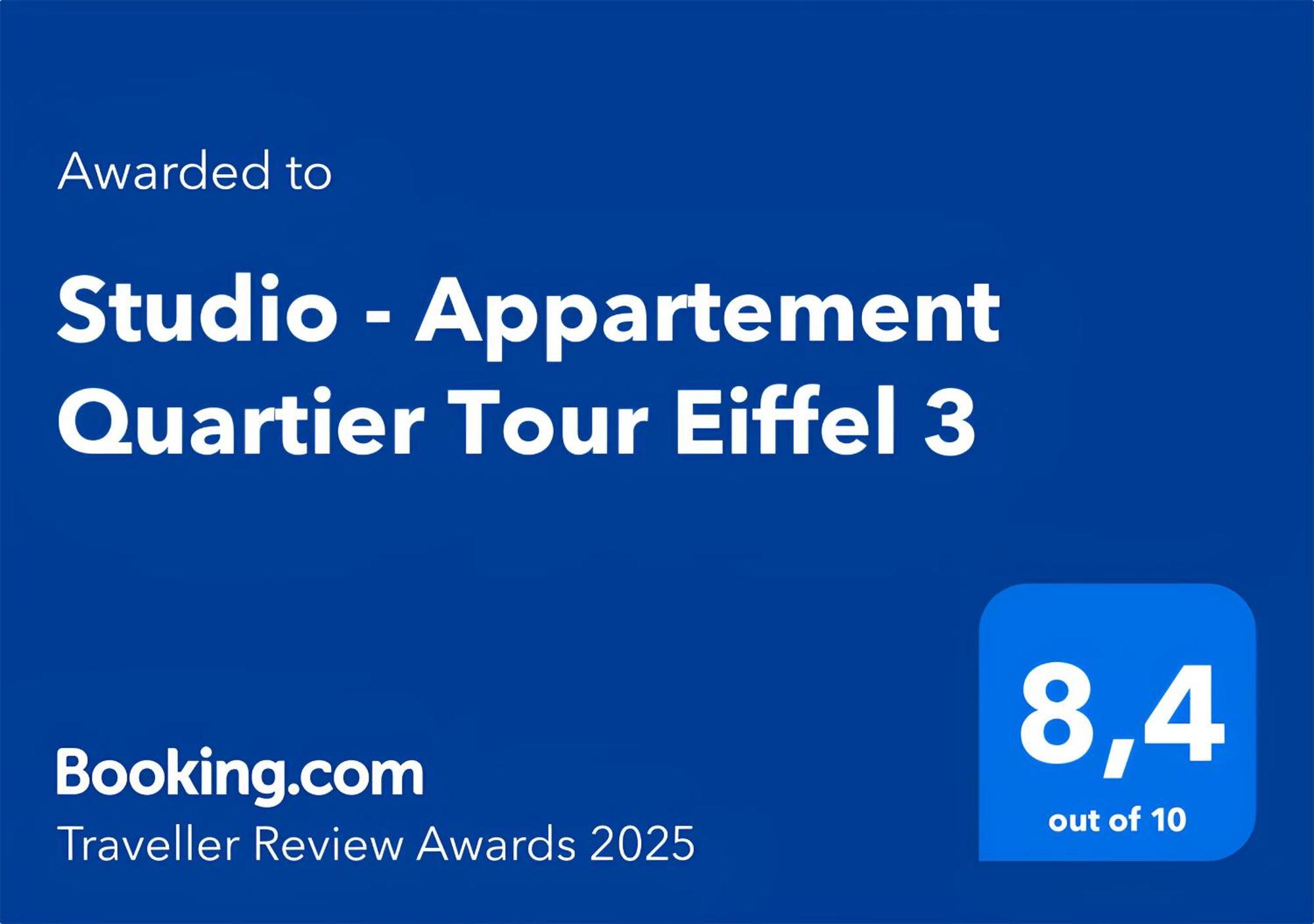 Studio - Appartement Quartier Tour Eiffel 3 Free Netflix Paris Exteriör bild