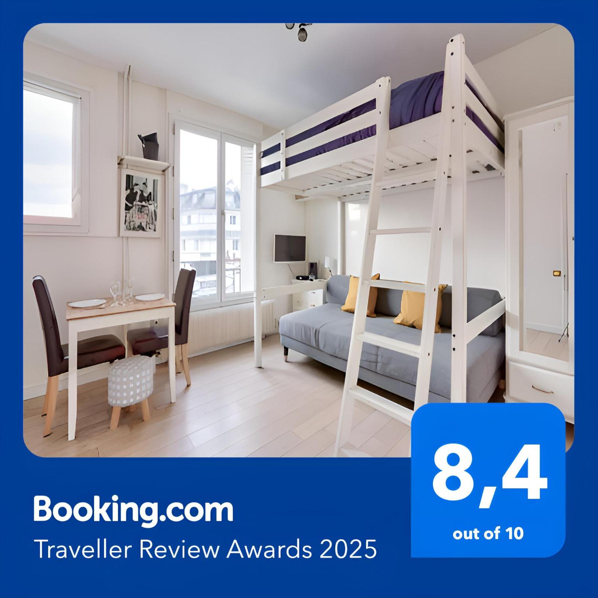 Studio - Appartement Quartier Tour Eiffel 3 Free Netflix Paris Exteriör bild